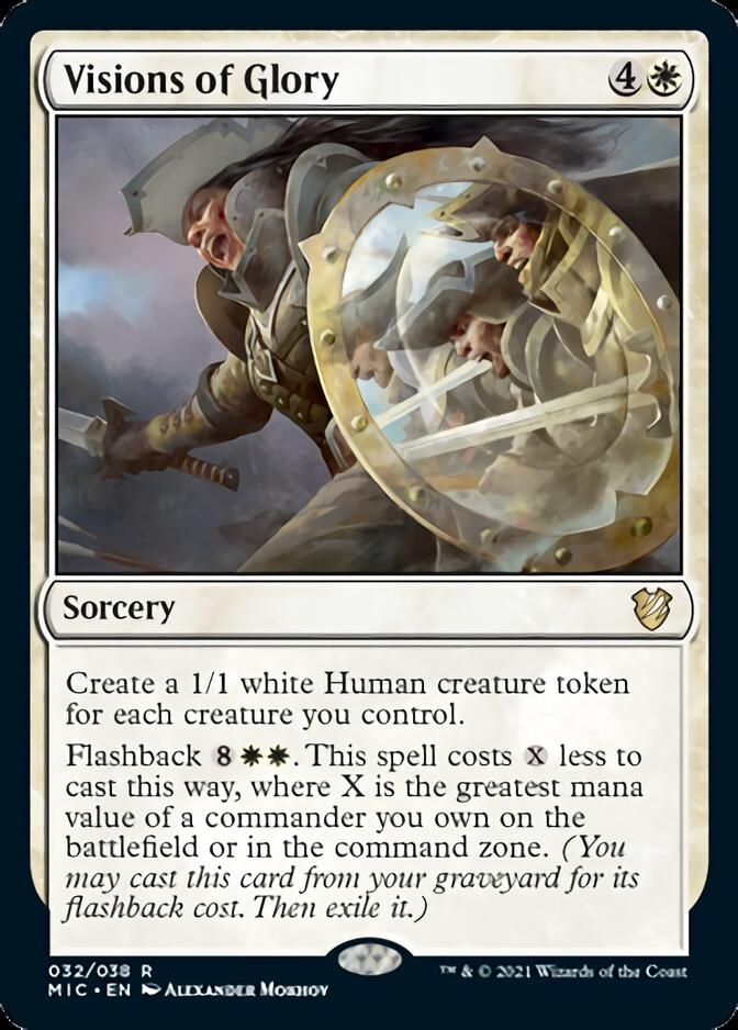 Visions of Glory [Innistrad: Midnight Hunt Commander] - Card Brawlers