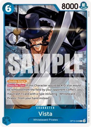 Vista (OP13-046) - Carrying On His Will Foil - Card Brawlers