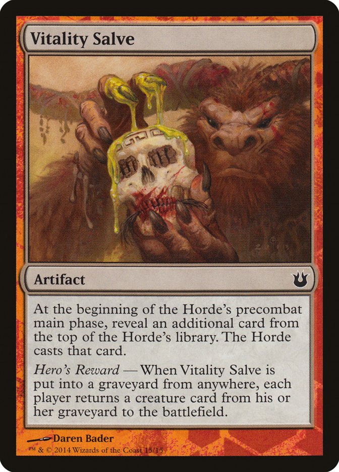 Vitality Salve [Born of the Gods Battle the Horde] - Card Brawlers