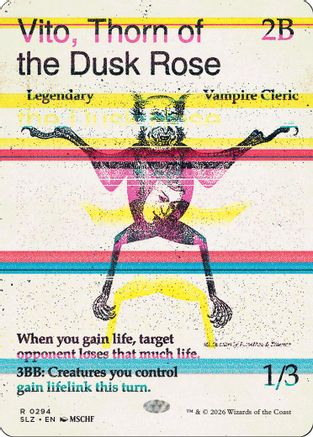 Vito, Thorn of the Dusk Rose (0294) (SLZ-294) - Secret Lair x MSCHF: The Zeta Set - Card Brawlers