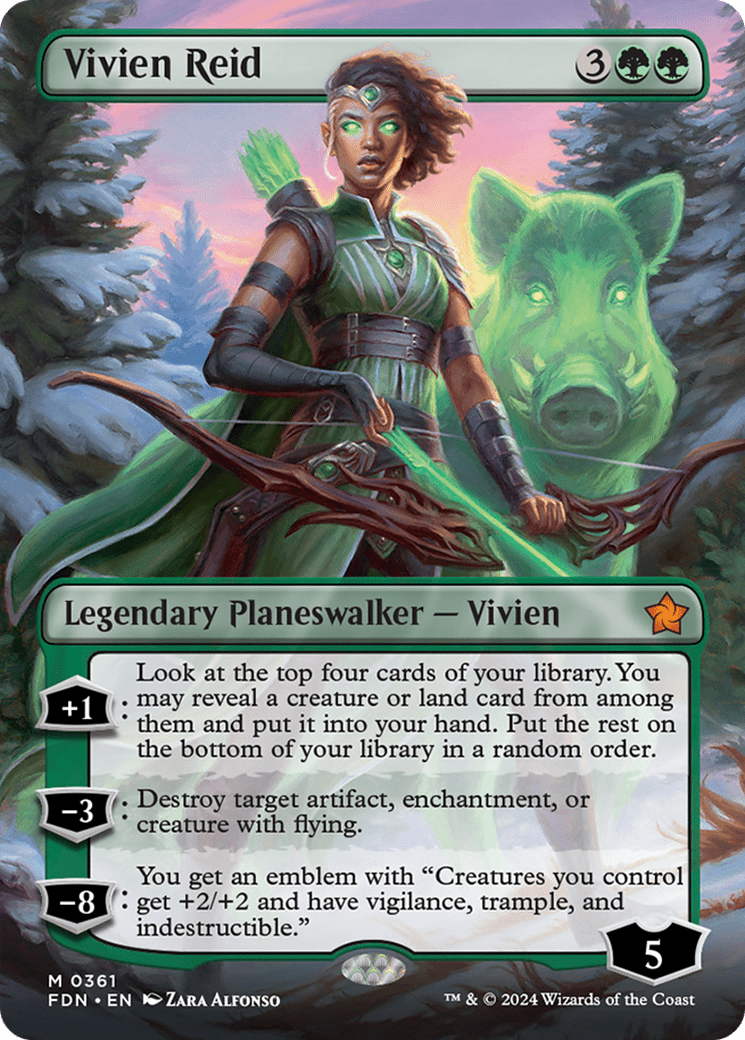Vivien Reid (Borderless) [Foundations] - Card Brawlers