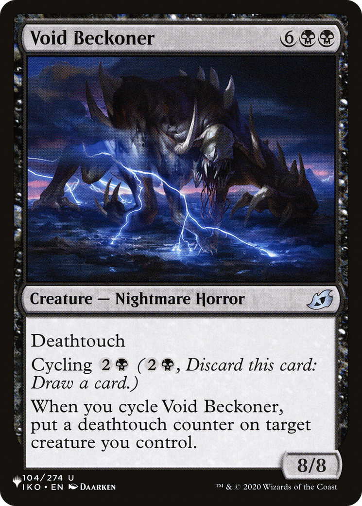 Void Beckoner [The List] - Card Brawlers
