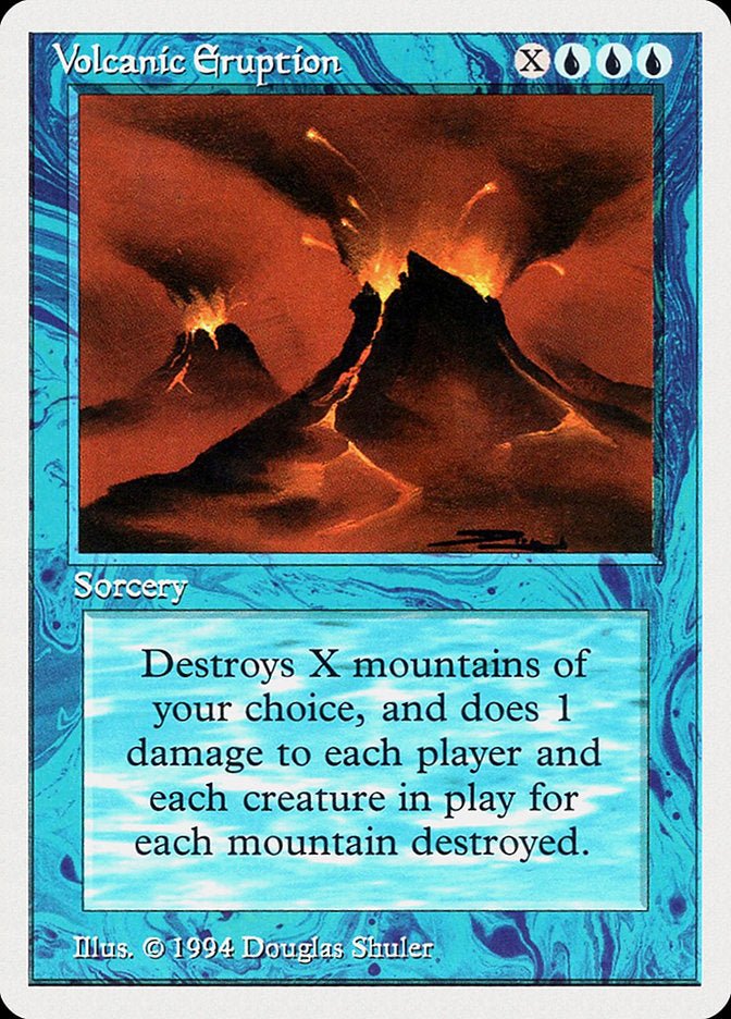 Volcanic Eruption [Summer Magic / Edgar] - Card Brawlers