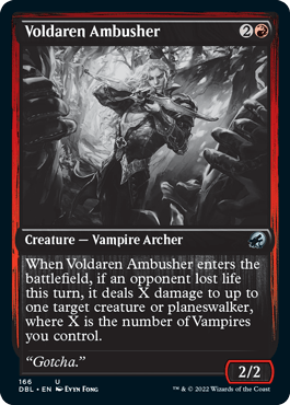 Voldaren Ambusher [Innistrad: Double Feature] - Card Brawlers