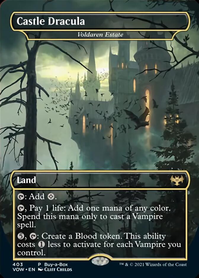 Voldaren Estate - Castle Dracula (Buy - A - Box) [Innistrad: Crimson Vow] - Card Brawlers