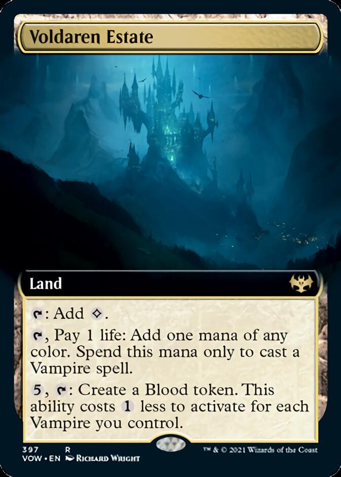 Voldaren Estate (Extended Art) [Innistrad: Crimson Vow] - Card Brawlers