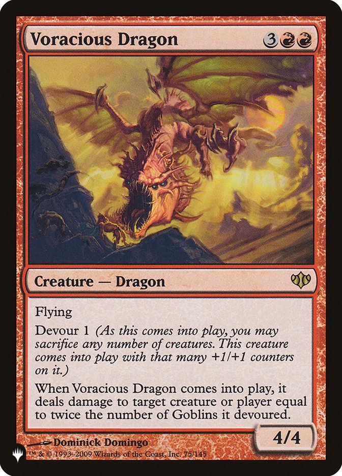 Voracious Dragon [The List] - Card Brawlers
