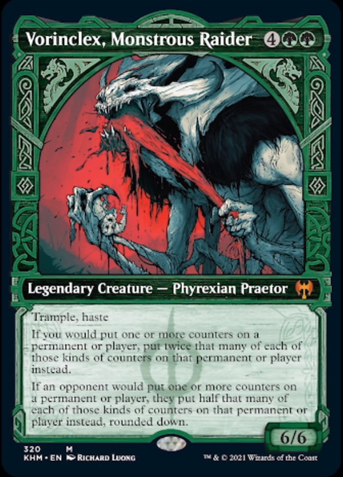 Vorinclex, Monstrous Raider (Showcase) [Kaldheim] - Card Brawlers