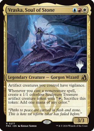 Vraska, Soul of Stone (PPFRA-277) - Promo Pack: Reality Fracture Foil - Card Brawlers