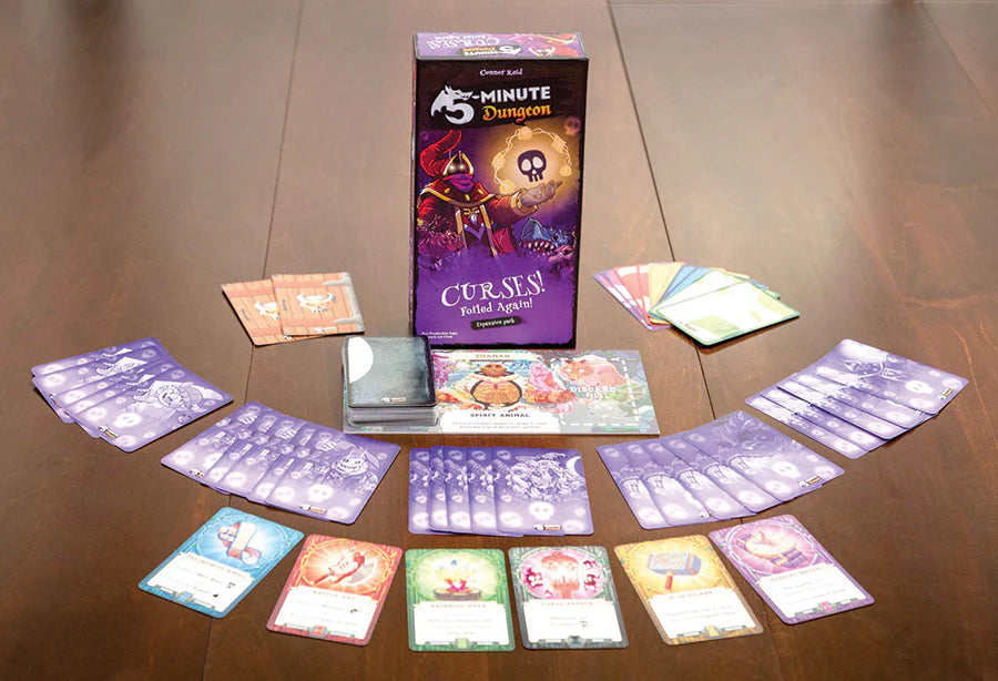 5-Minute Dungeon - Curses! Foiled Again! Expansion - Outset - Card Brawlers | Quebec | Canada |