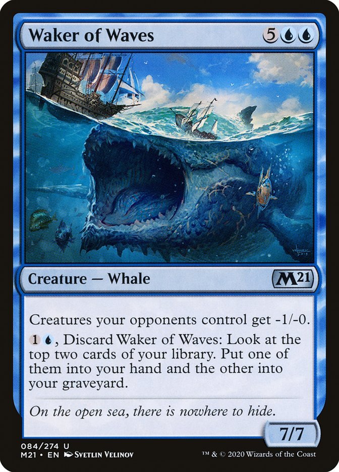Waker of Waves [Core Set 2021] - Card Brawlers