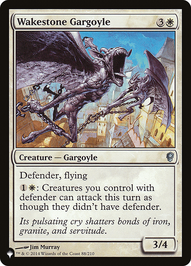 Wakestone Gargoyle [The List] - Card Brawlers