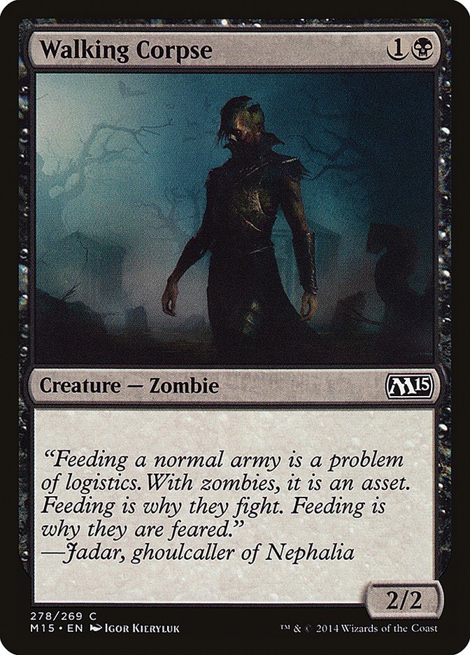 Walking Corpse [Magic 2015] - Card Brawlers