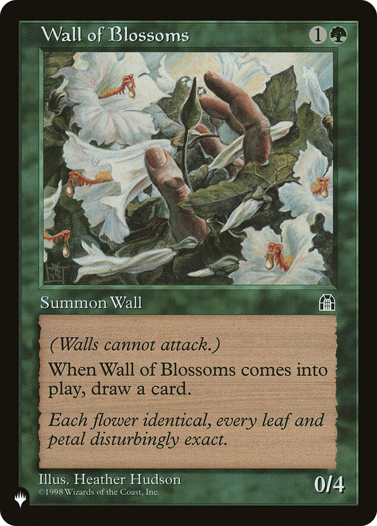 Wall of Blossoms [The List] - Card Brawlers