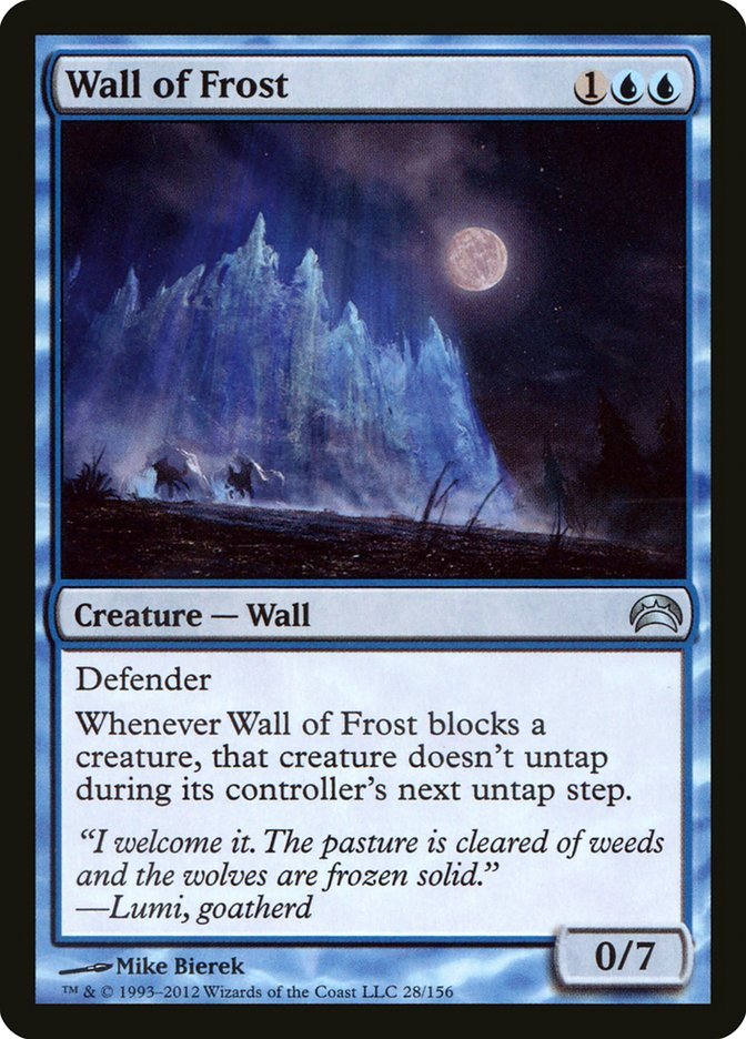 Wall of Frost [Planechase 2012] - Card Brawlers