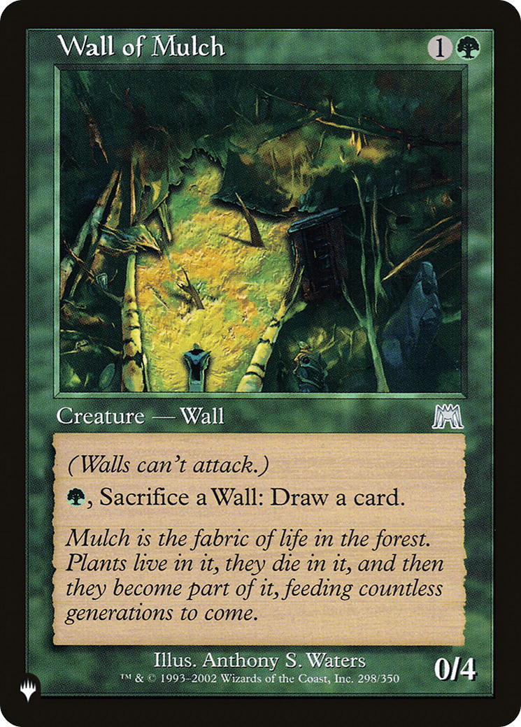 Wall of Mulch [The List] - Card Brawlers