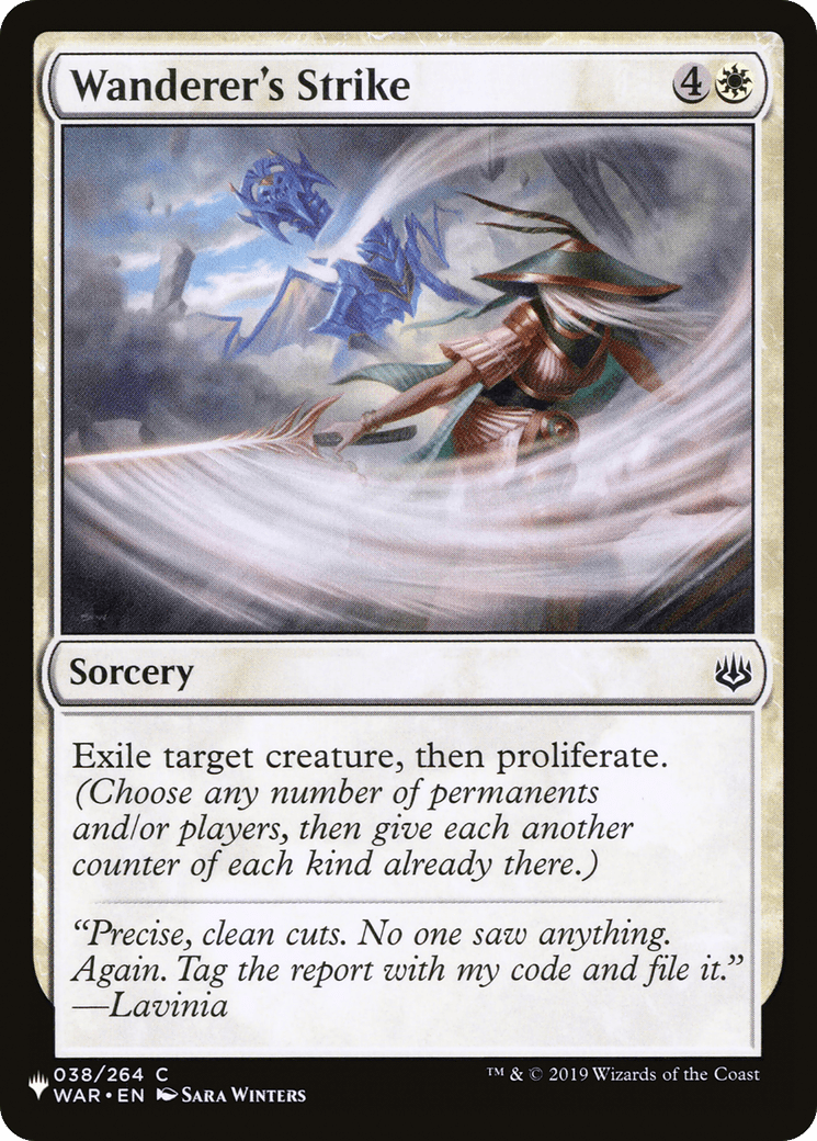 Wanderer's Strike [The List] - Card Brawlers