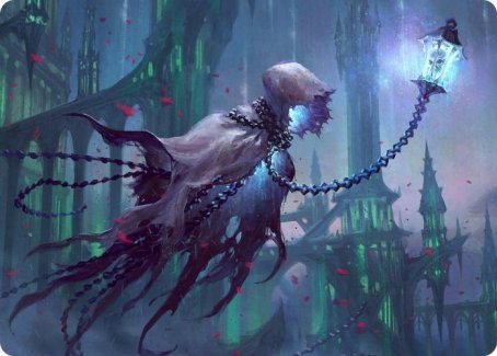 Wanderlight Spirit Art Card [Innistrad: Crimson Vow Art Series] - Card Brawlers