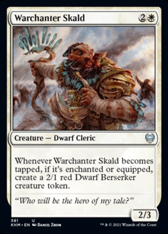 Warchanter Skald [Kaldheim] - Card Brawlers