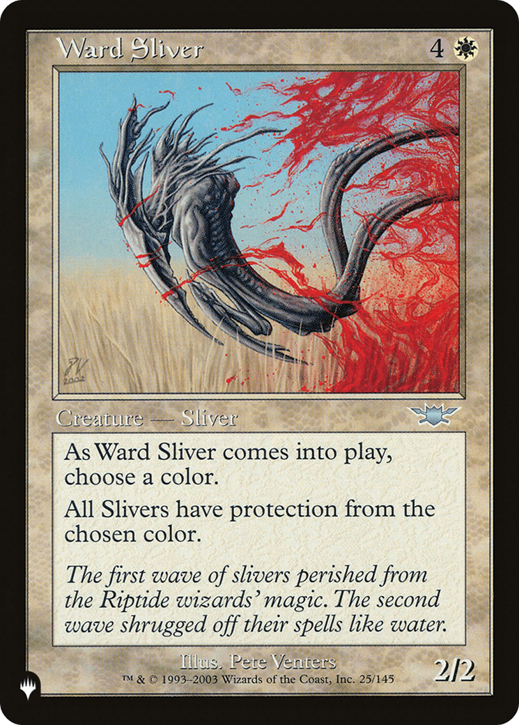 Ward Sliver [The List] - Card Brawlers