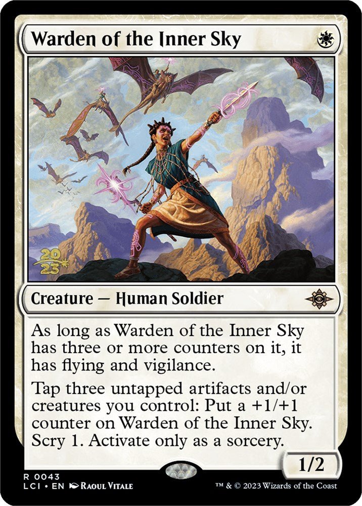Warden of the Inner Sky [The Lost Caverns of Ixalan Prerelease Cards] - Card Brawlers