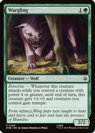 Wargling (HOB-140) - The Hobbit - Card Brawlers