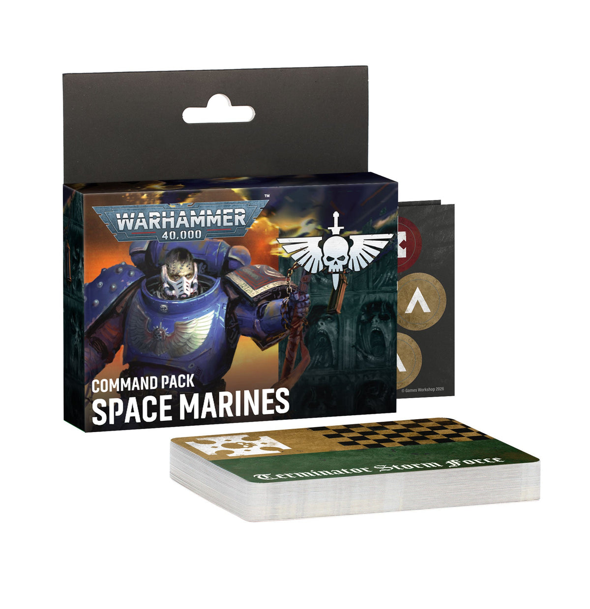 Warhammer 40k - Space Marines - Command Pack - Card Brawlers