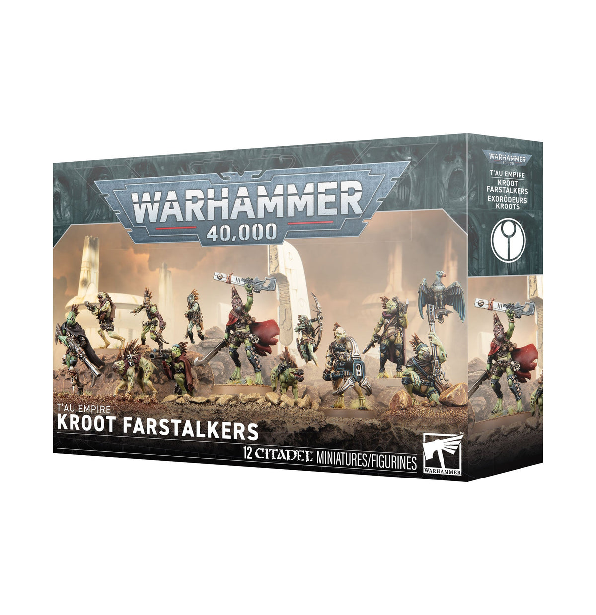 Warhammer 40k - T'au Empire - Kroot Farstalkers - Card Brawlers