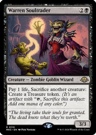 Warren Soultrader (PPECL-110) - Promo Pack: Lorwyn Eclipsed - Card Brawlers