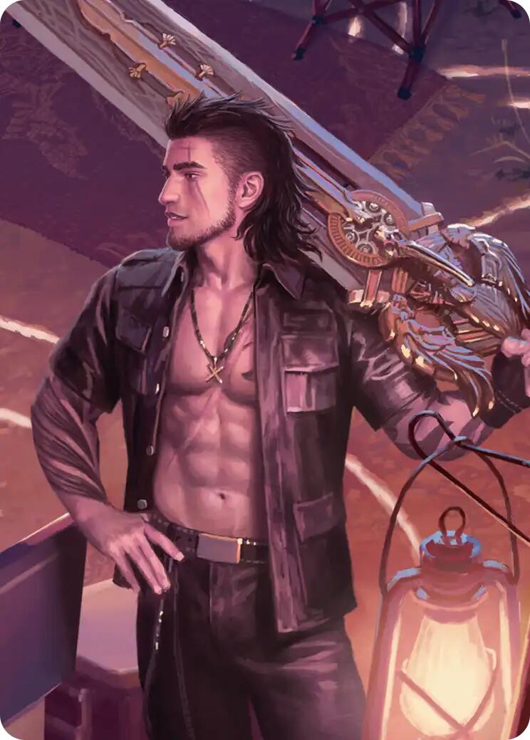 Warrior's Resolve Scene Art Card [FINAL FANTASY Art Series] - Card Brawlers