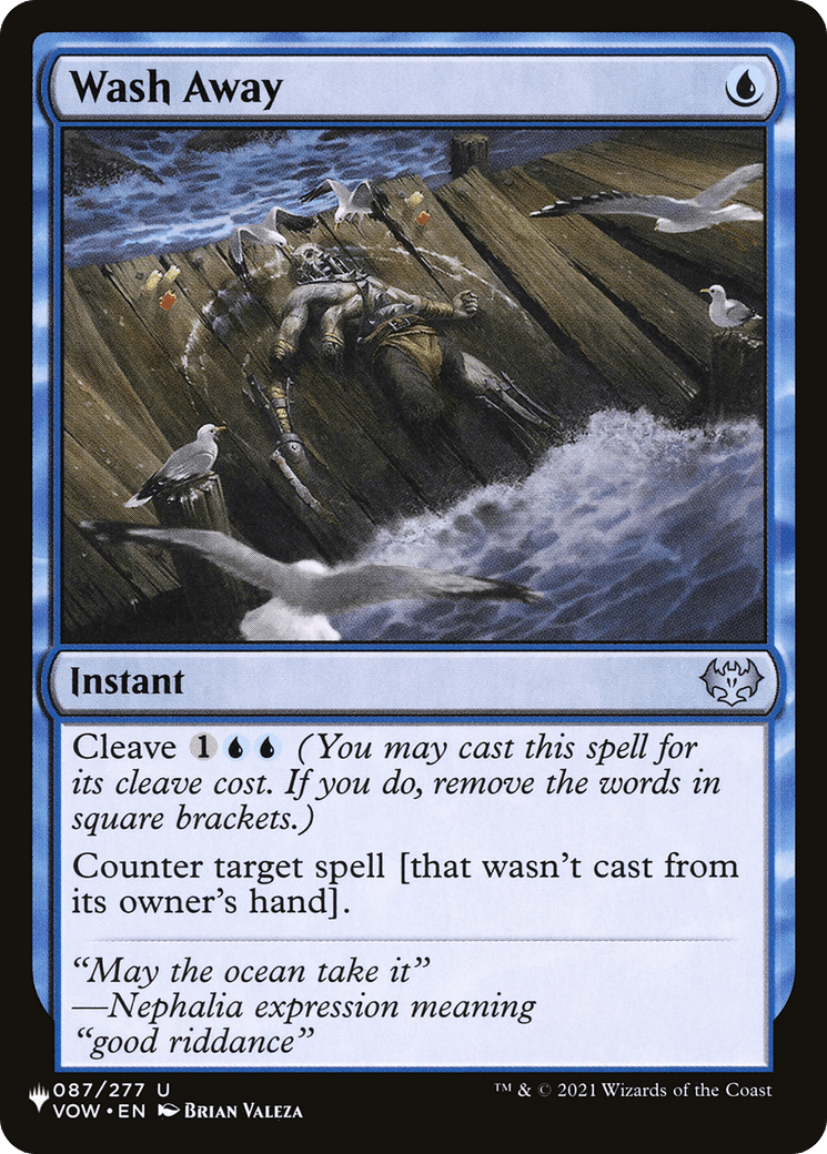 Wash Away [The List] - Card Brawlers