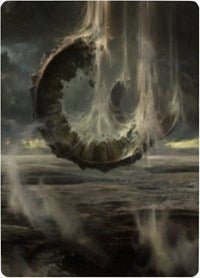 Wasteland Art Card [Zendikar Rising Art Series] - Card Brawlers