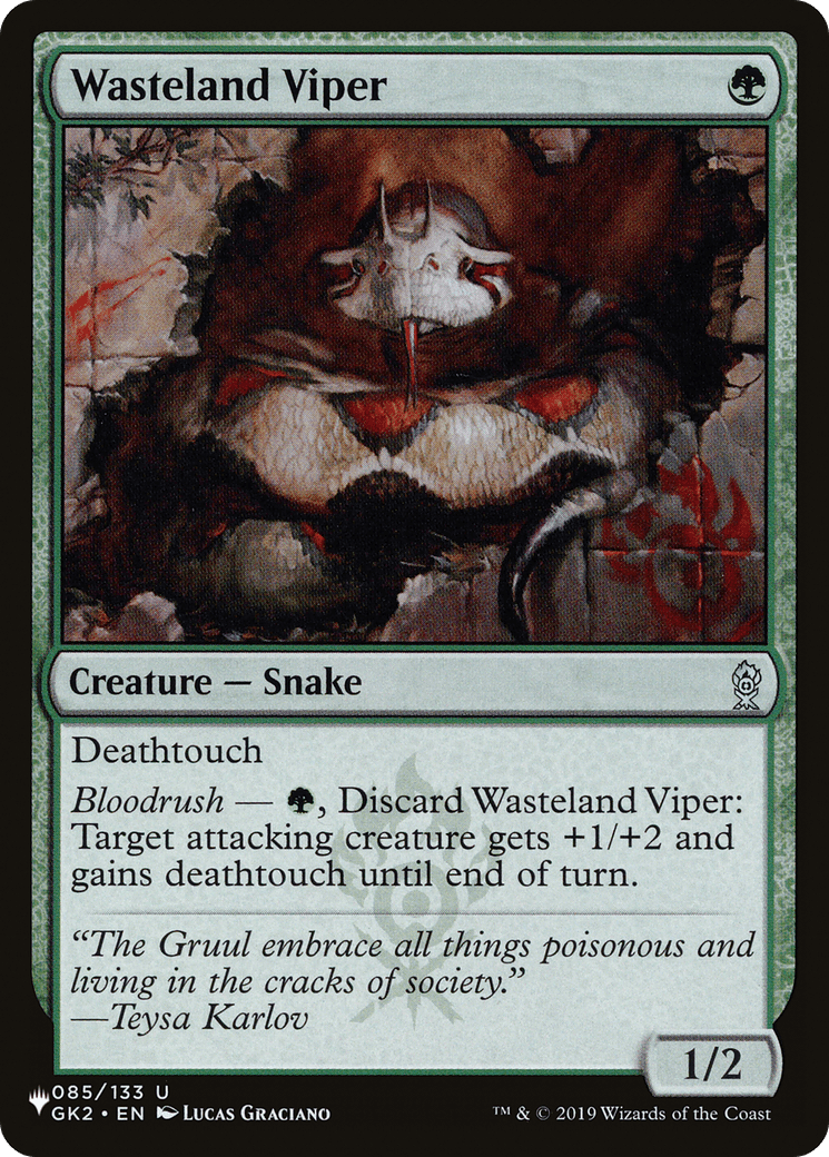 Wasteland Viper [The List] - Card Brawlers