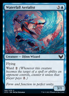 Waterfall Aerialist [Strixhaven: School of Mages] - Card Brawlers