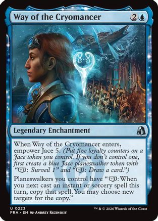 Way of the Cryomancer (FRA-223) - Reality Fracture Foil - Card Brawlers
