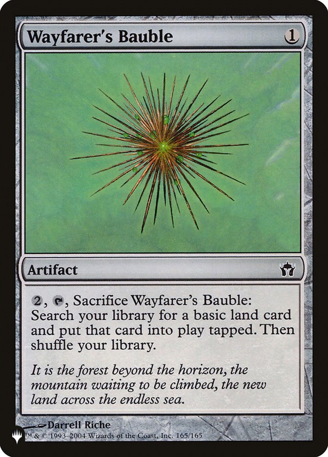 Wayfarer's Bauble [The List] - Card Brawlers