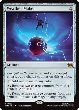 Weather Maker (TMT-182) - Teenage Mutant Ninja Turtles - Card Brawlers