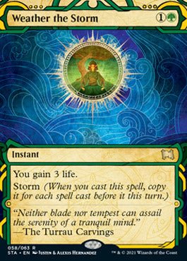 Weather the Storm (Foil Etched) [Strixhaven: School of Mages Mystical Archive] - Card Brawlers