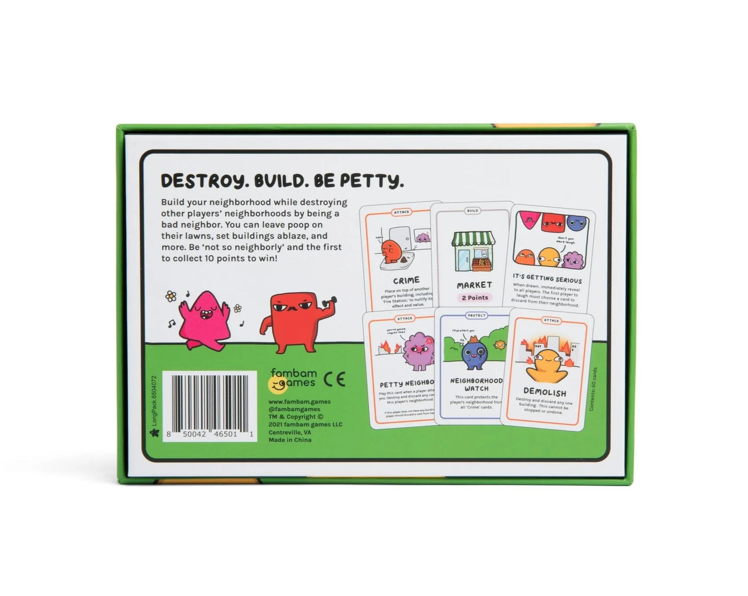 Not So Neighborly - Fambam Games - Card Brawlers | Quebec | Canada |