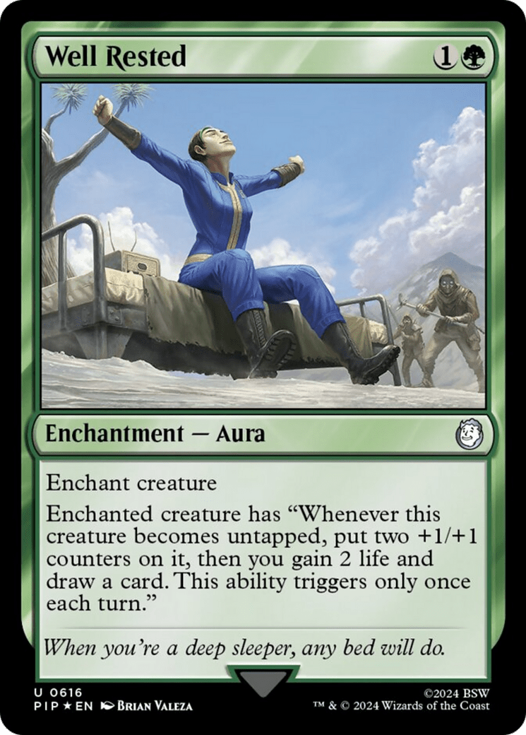 Well Rested (Surge Foil) [Fallout] - Card Brawlers