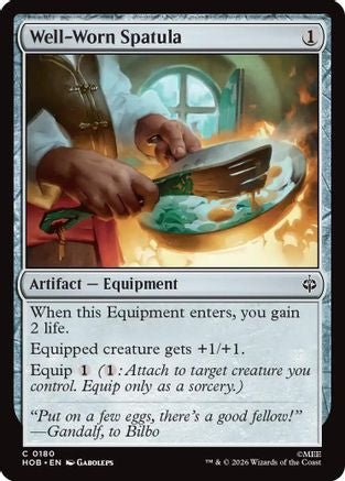 Well-Worn Spatula (HOB-180) - The Hobbit - Card Brawlers