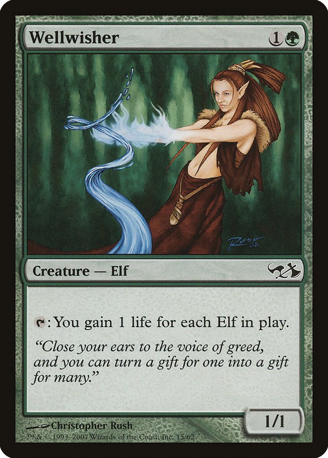 Wellwisher [Duel Decks: Elves vs. Goblins] - Card Brawlers