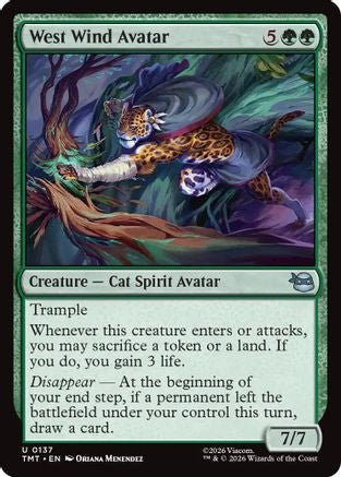 West Wind Avatar (TMT-137) - Teenage Mutant Ninja Turtles - Card Brawlers