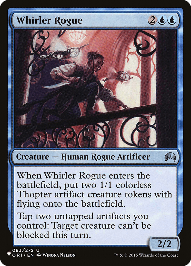 Whirler Rogue [The List] - Card Brawlers
