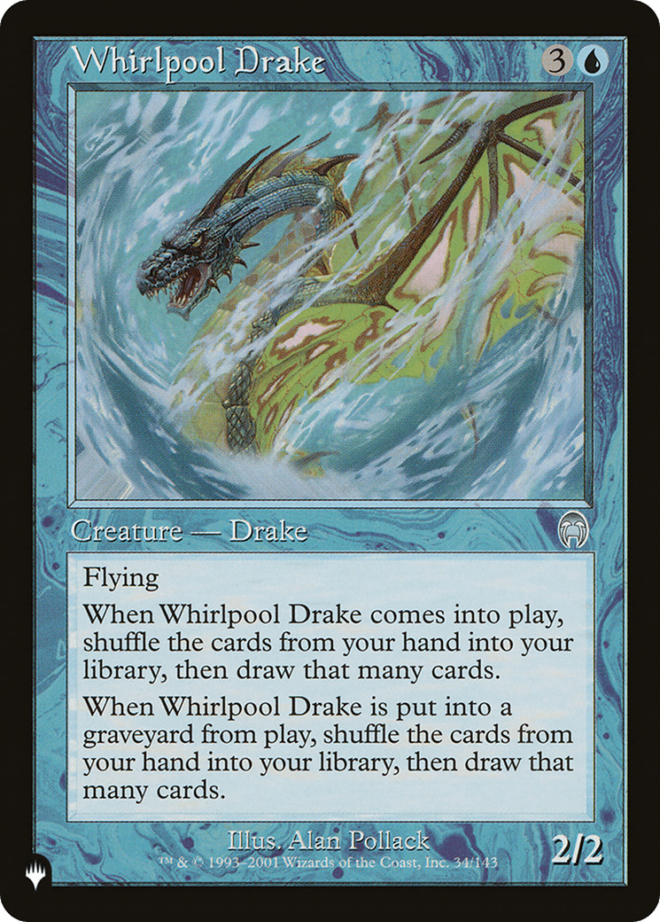 Whirlpool Drake [The List] - Card Brawlers