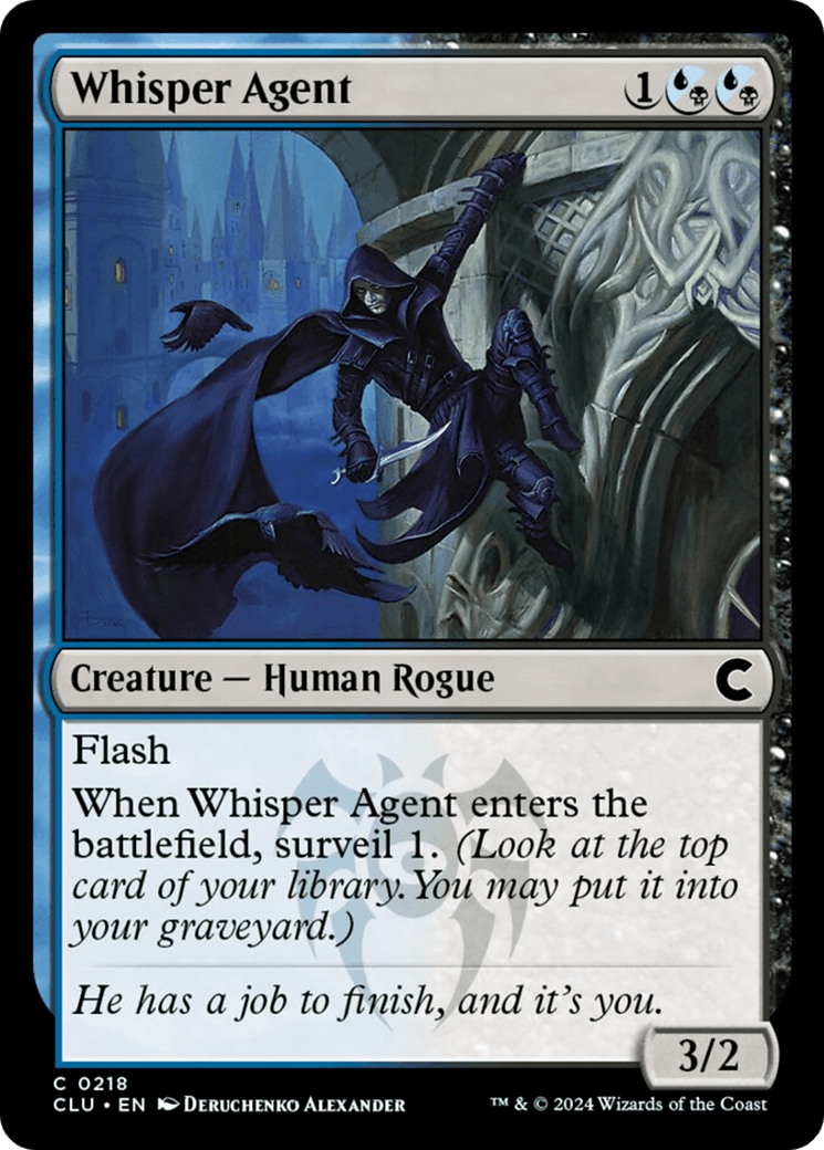 Whisper Agent [Ravnica: Clue Edition] - Card Brawlers