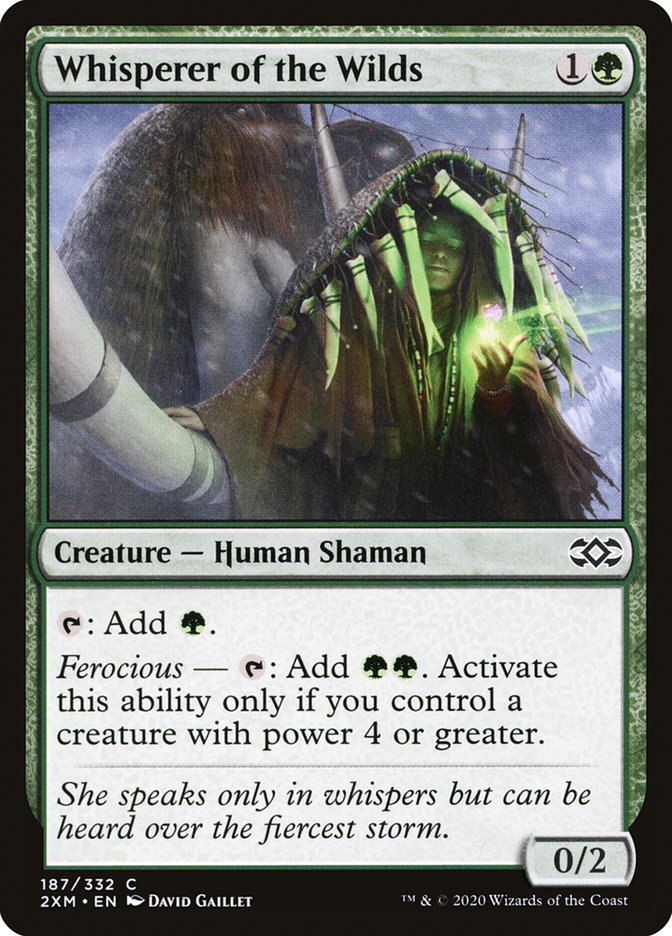 Whisperer of the Wilds [Double Masters] - Card Brawlers