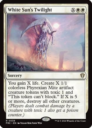 White Sun's Twilight (FRC-038) - Commander: Reality Fracture - Card Brawlers