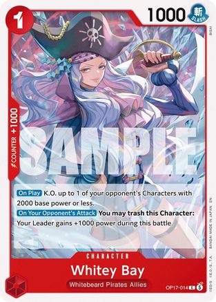 Whitey Bay (OP17-014) - The World's Strongest Warriors - Card Brawlers