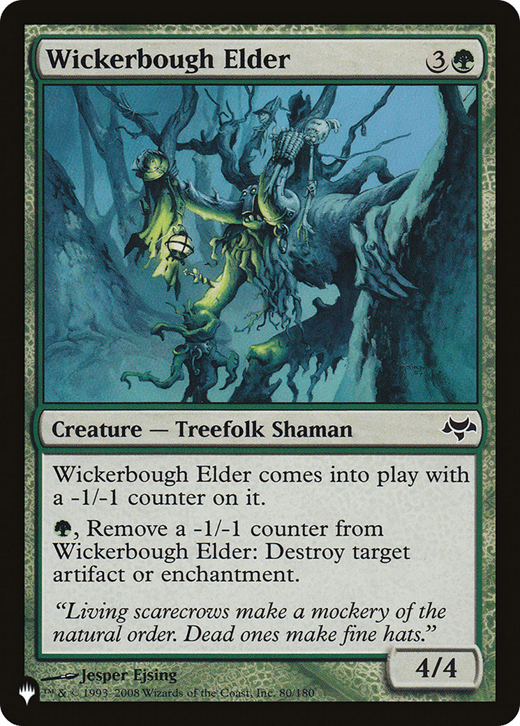 Wickerbough Elder [The List] - Card Brawlers